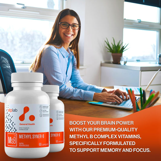 Caja ATP LAB Methyl Syner-B suplemento vitamina B