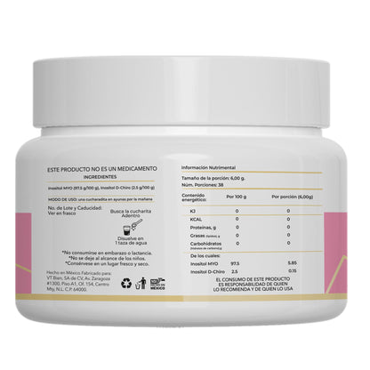 Caja Bikini Burn Ovatol mezcla inositol balance hormonal