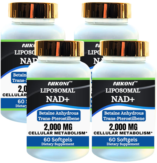 Caja de cápsulas blandas Nikoni NAD+ liposomal 2000mg
