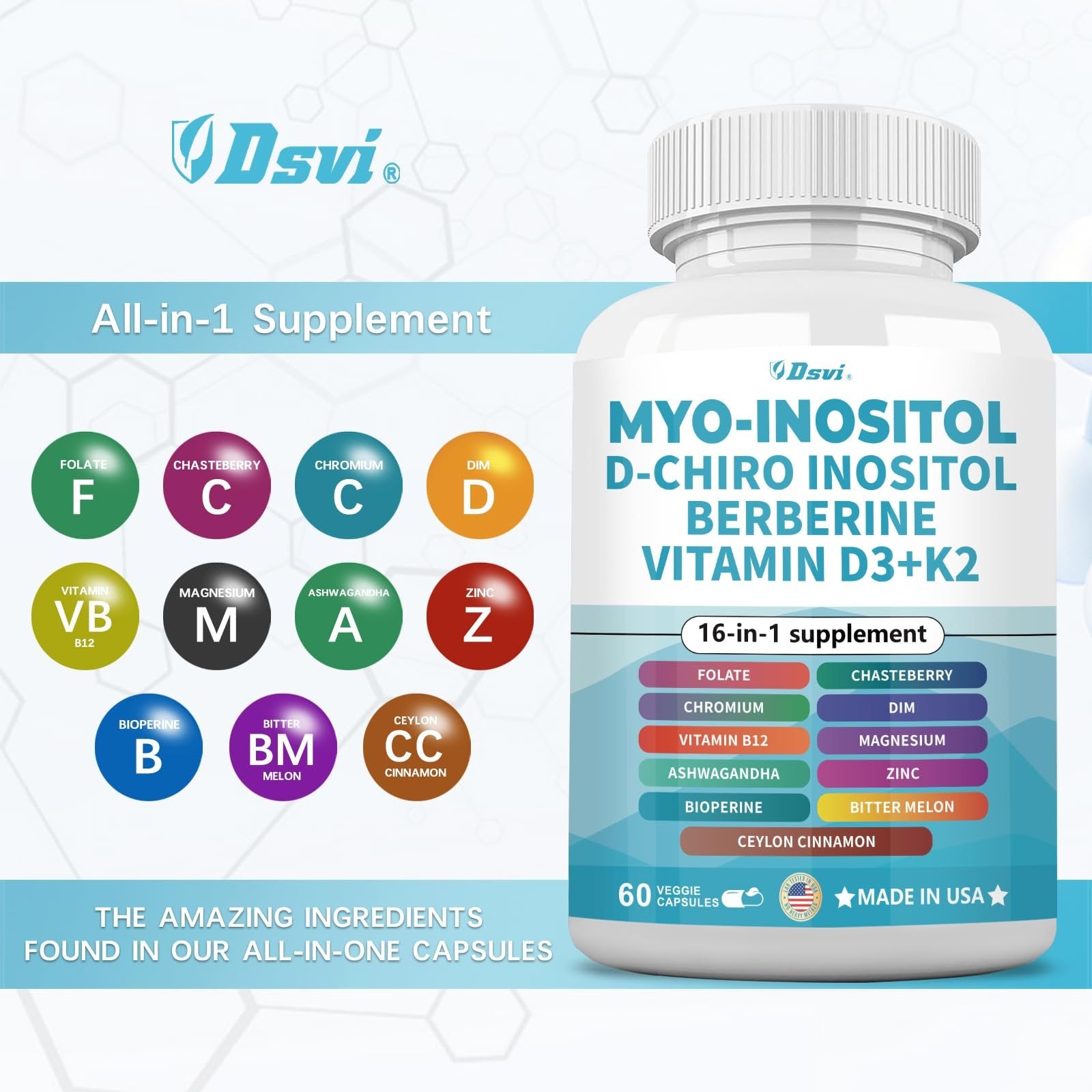 Caja Dr.LexMoss cápsulas inositol apoyo ovárico bienestrar mujeres