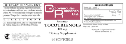 Caja envío segura tocotrienoles annatto 125 mg vitamina E 120 cápsulas
