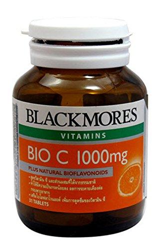 Caja y frasco Vitaminas Blackmore Bio C antioxidante