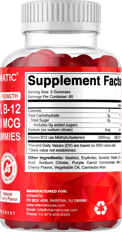 Caja de Gominolas Vitamatic detalle