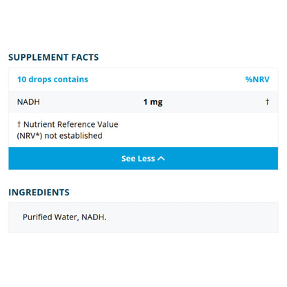 Caja de Metabolics vitamina b3 líquido nicotinamida