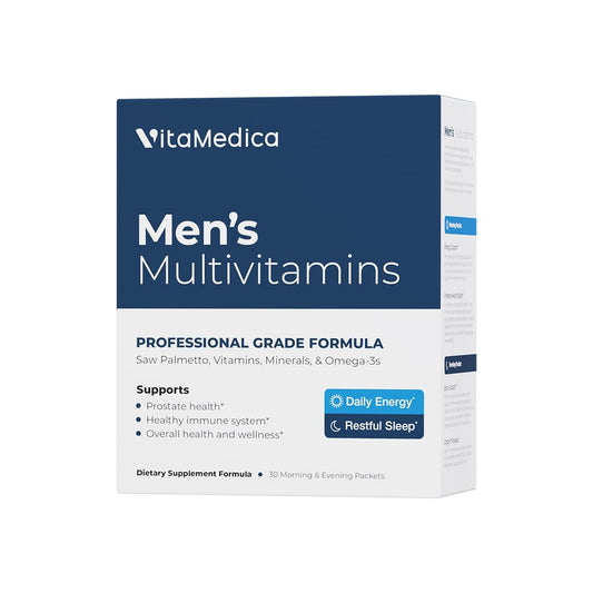 Caja de multivitaminas para hombres VitaMedica