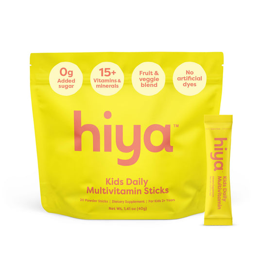 Caja multivitaminas infantiles HIYA con sobres