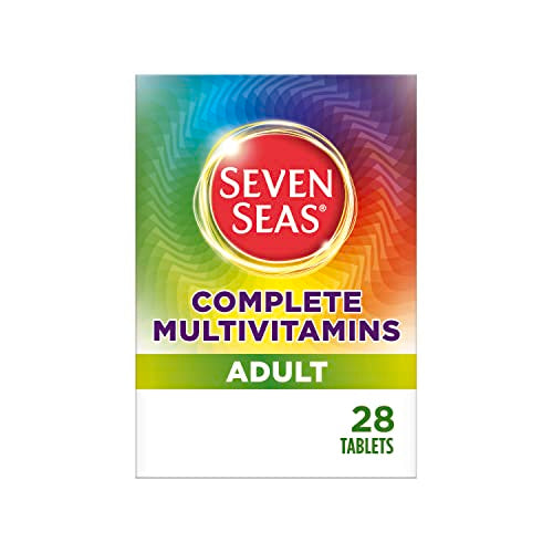 Caja de multivitaminas Seven Seas para adultos