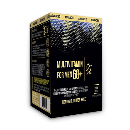 Caja de multivitamínico Actif para hombres mayores de 60