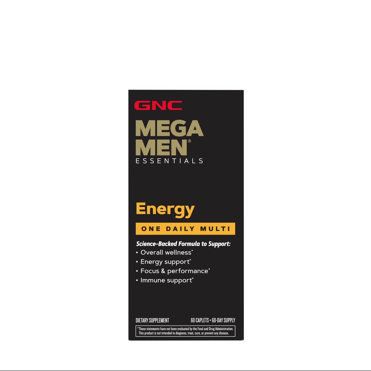caja de multivitamínico gnc mega men