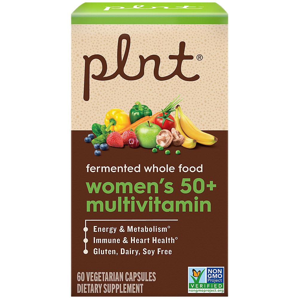 Caja del multivitamínico para mujeres con ingredientes naturales