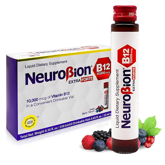 Caja Neurobion Extra Forte B12 10 viales líquidos potentes