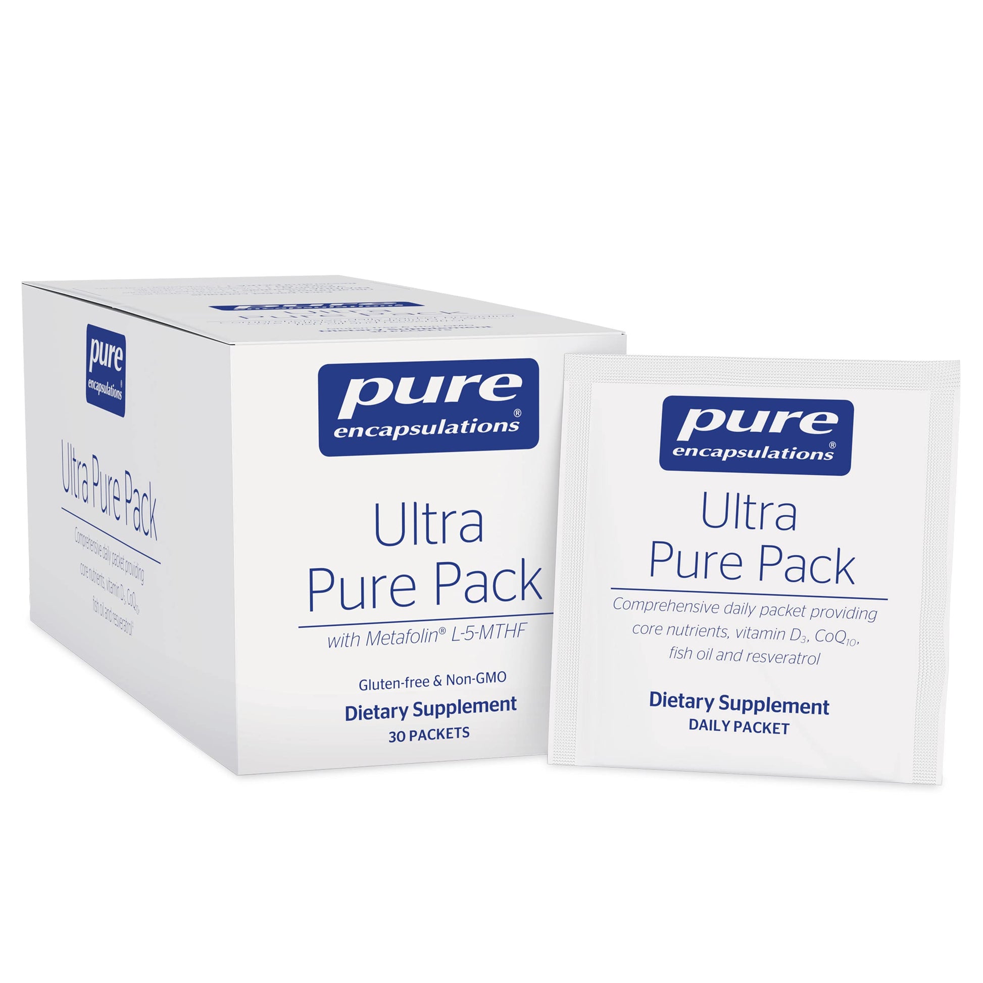 Caja del pack multivitamínico Ultra Pure