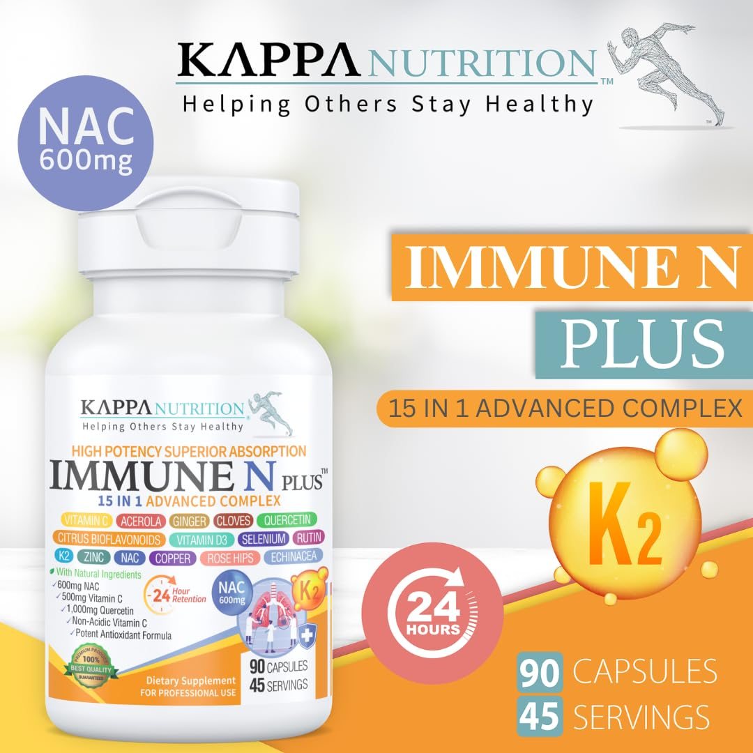Caja producto Immune N Plus 15 en 1 suplemento inmunidad