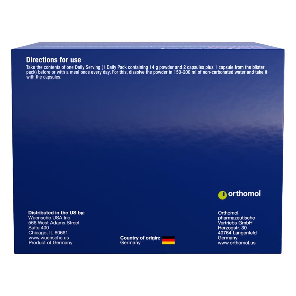 Caja próxima Orthomol Natal vitaminas minerales esenciales