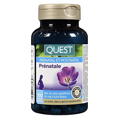 Caja Quest Prenatal suplemento para futuras madres