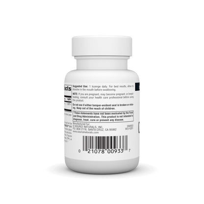 Caja Source Naturals coenzymated B-1 con 60 pastillas
