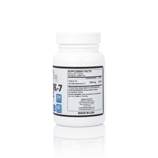 Caja suplementaria vitamina k2 mk7 60 cápsulas