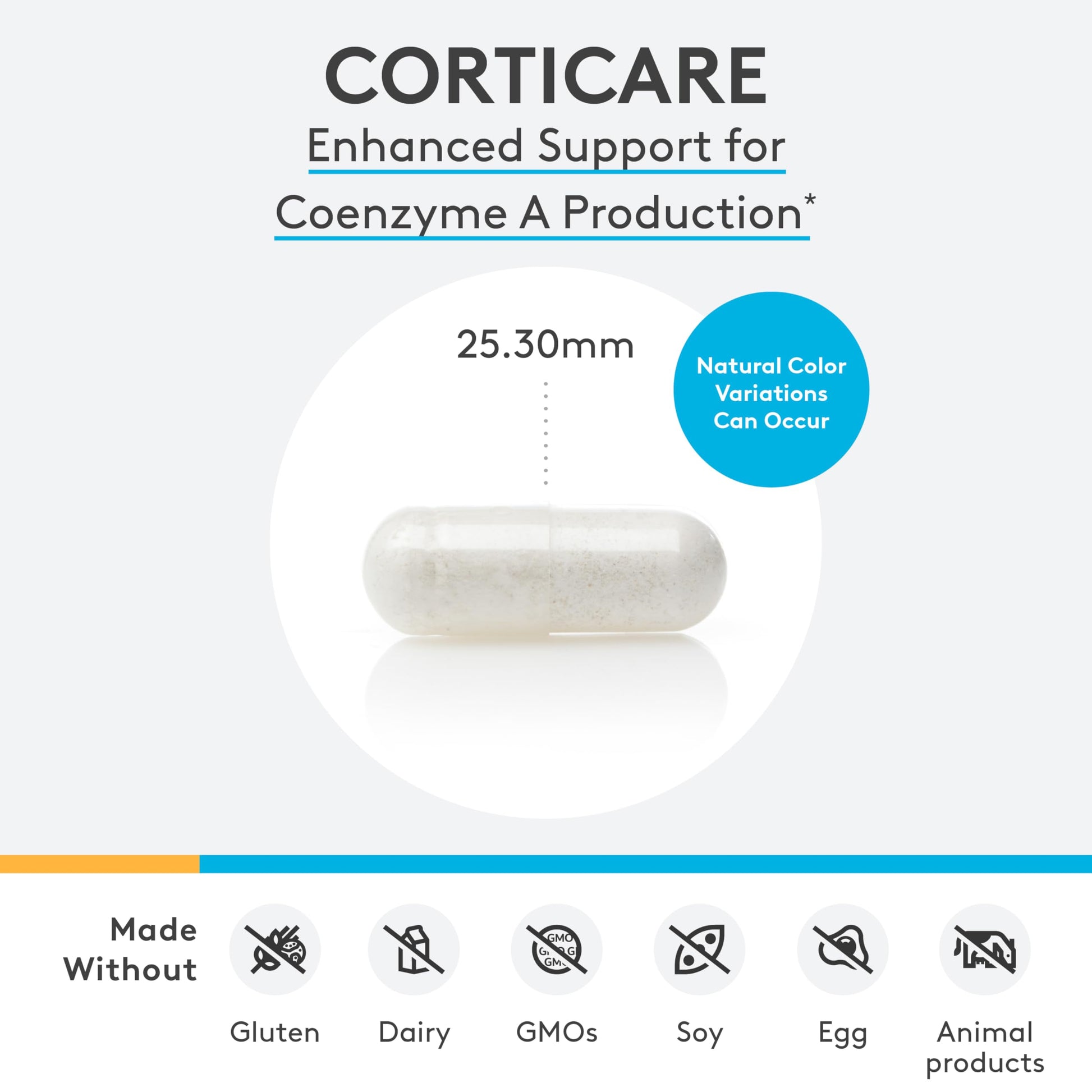 Caja suplemento Corticare B para producción saludable de energía
