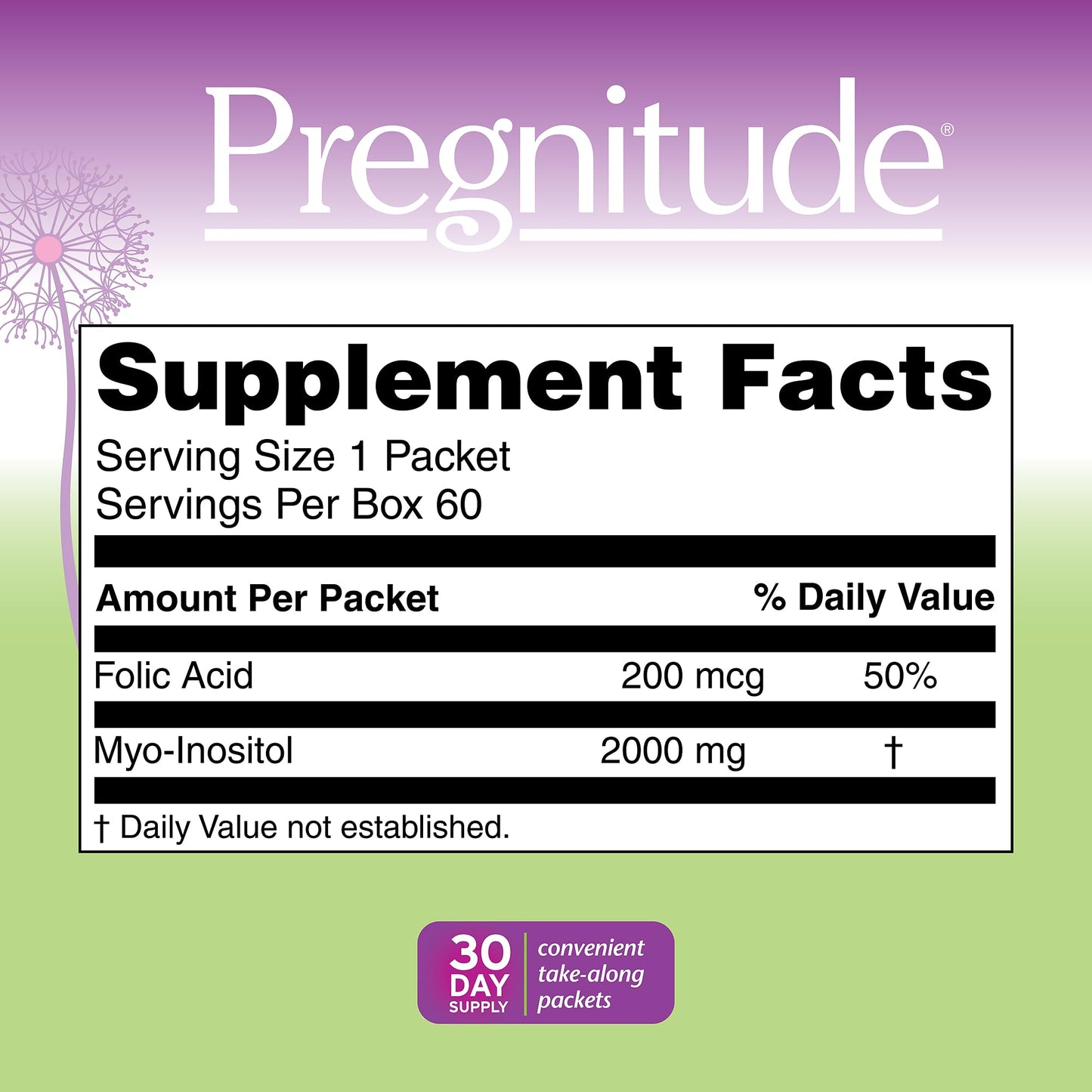 Caja suplemento fertilidad Pregnitude