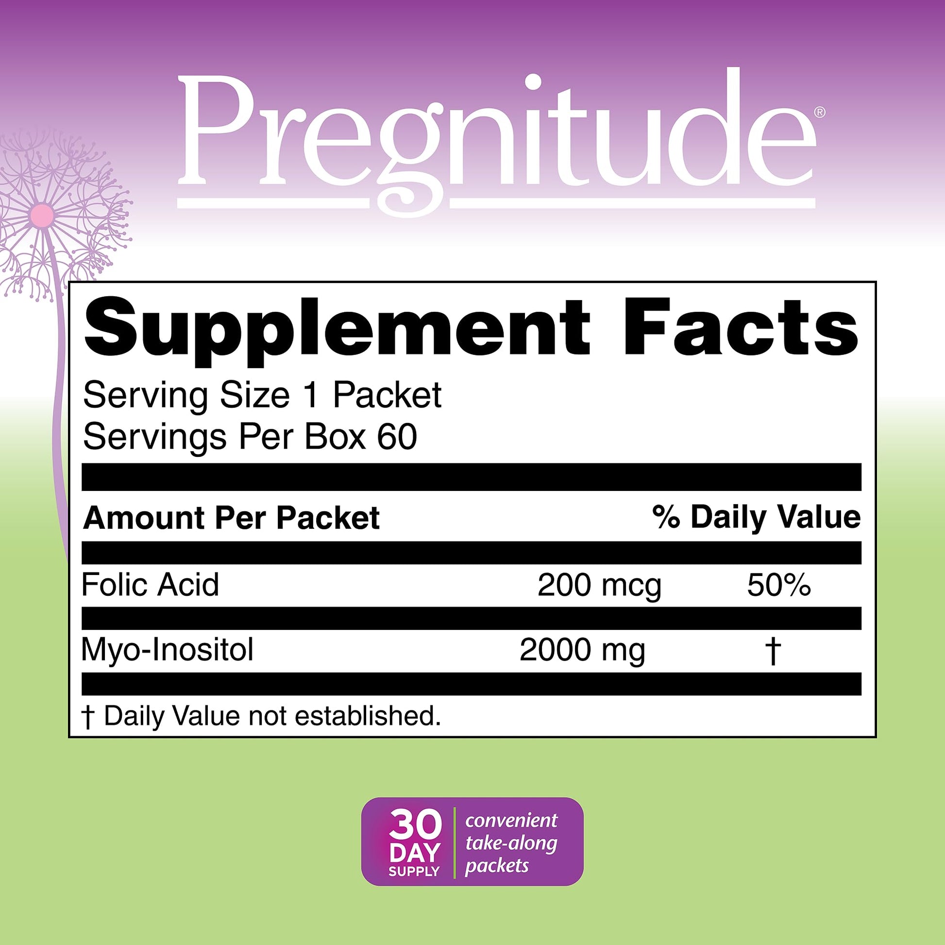 Caja suplemento fertilidad Pregnitude