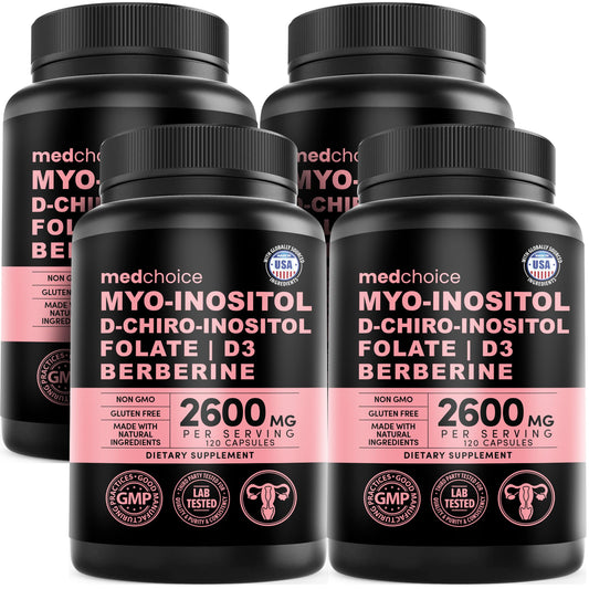 Caja suplemento MedChoice 14 en 1 Inositol y apoyo hormonal