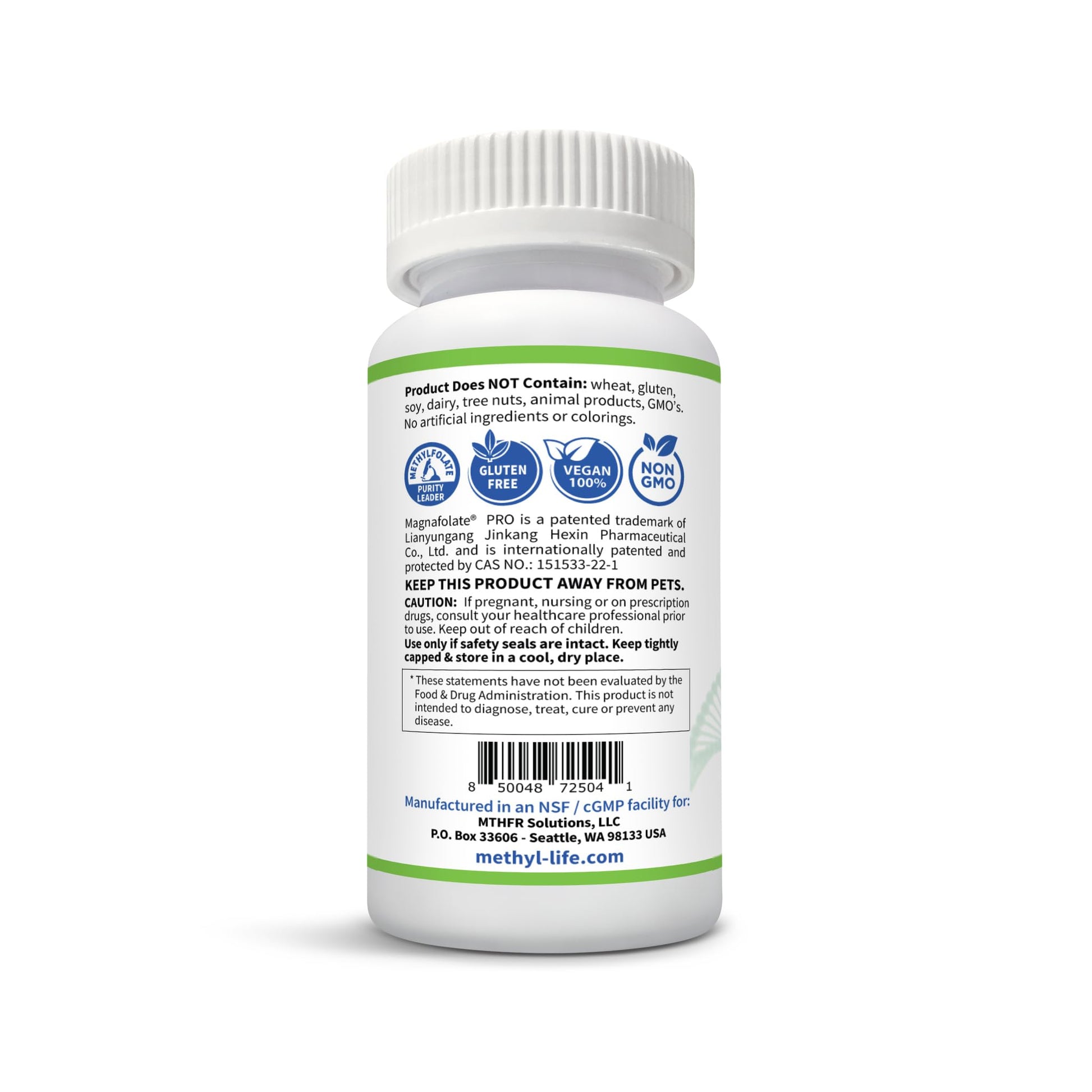 Caja del suplemento Methyl-Life B-Methylated II