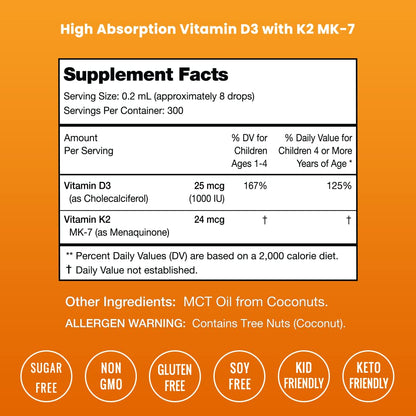 Caja suplemento NutraChamps gotas vitamínicas para niños