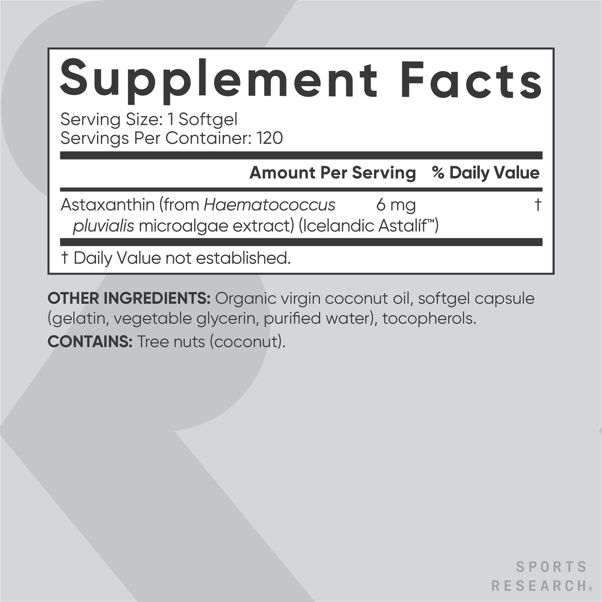 Caja de suplemento Sports Research biotina con carotenoides naturales
