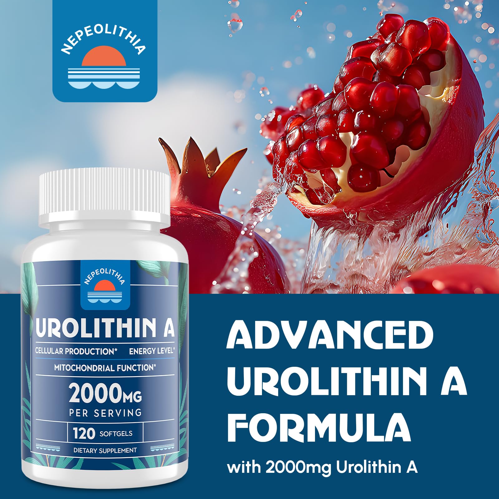 Caja suplemento Urolitina A Nepeolithia 2000 mg