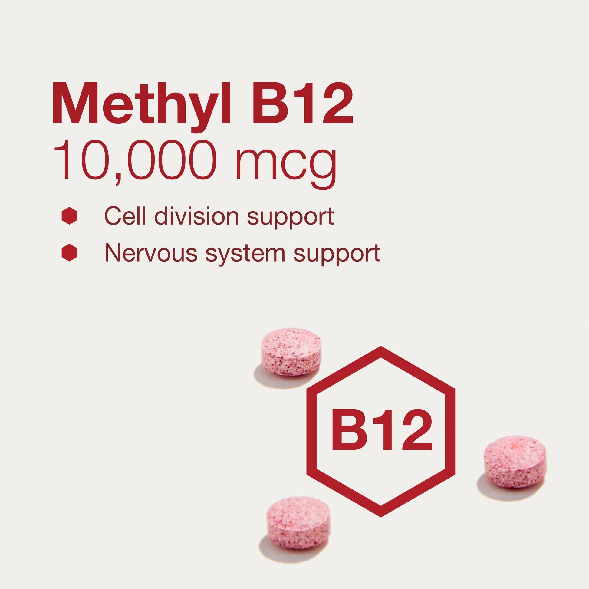 Caja de suplemento de vitamina B12 Protocol For Life Balance