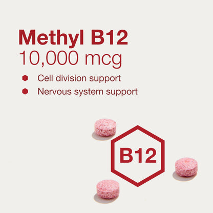 Caja de suplemento de vitamina B12 Protocol For Life Balance