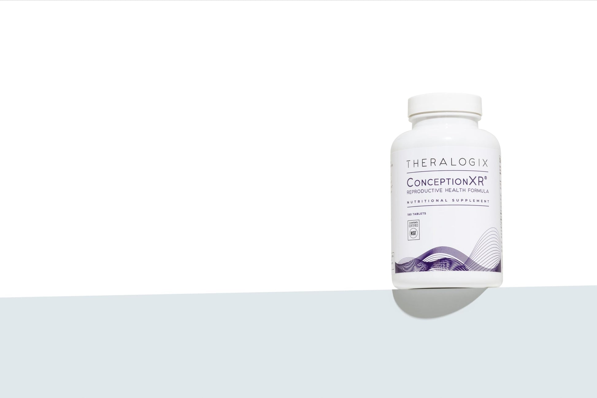 Caja Theralogix ConceptionXR tabletas para salud de esperma hombres