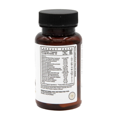 Caja Ultra Life Sport VITA Man multivitamínico para hombres vegano