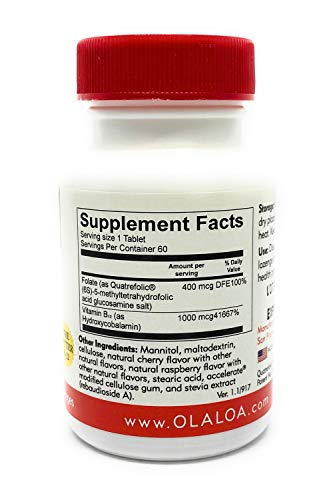 Caja de vitamina b12 hidroxocobalamina sabor cereza