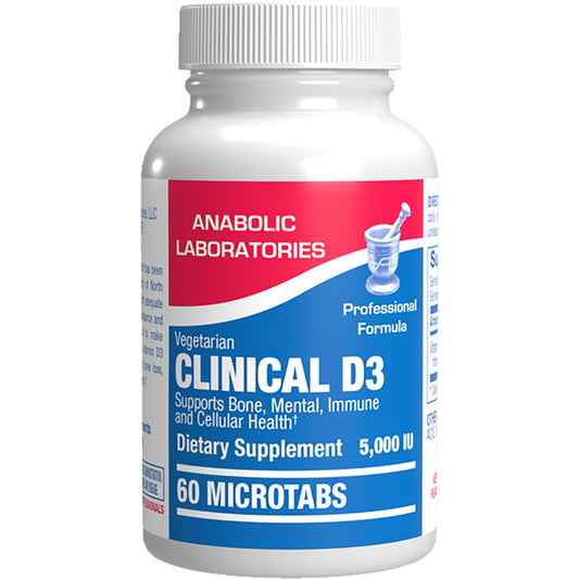 Caja vitamina d3 5000 ui microtabs Anabolic Laboratories