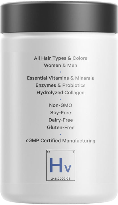 Caja de vitaminas para cabello Codeage lado