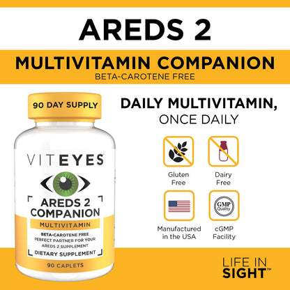Caja de Viteyes Companion sin beta-caroteno para salud ocular