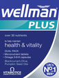 Caja de Wellman Plus con 56 cápsulas