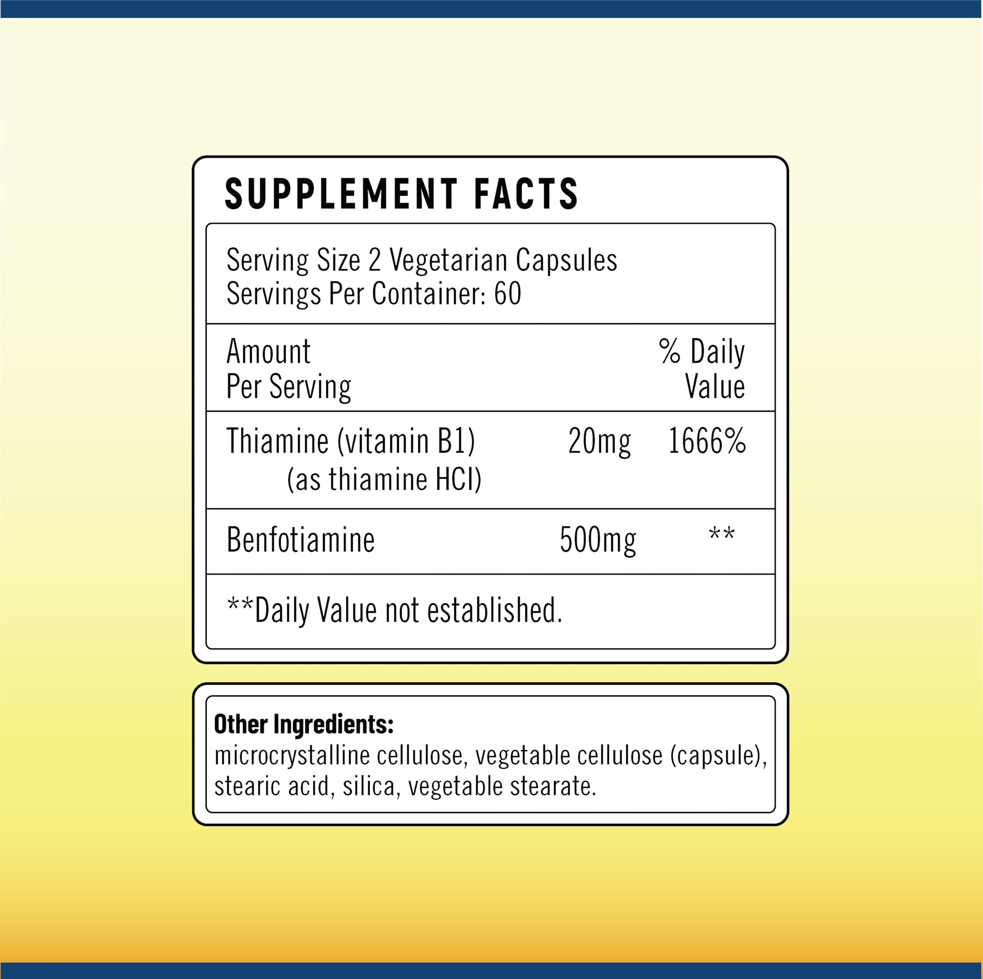 Caja YOYKYE Benfotiamina suplemento vitamina B1