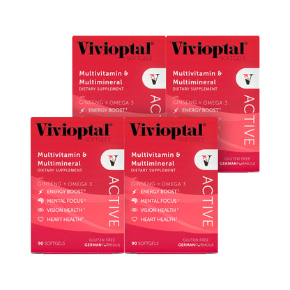 Cajas de Vivioptal Active Multivitaminas y Multiminerales