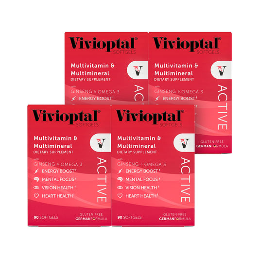 Cajas de Vivioptal Active Multivitaminas y Multiminerales