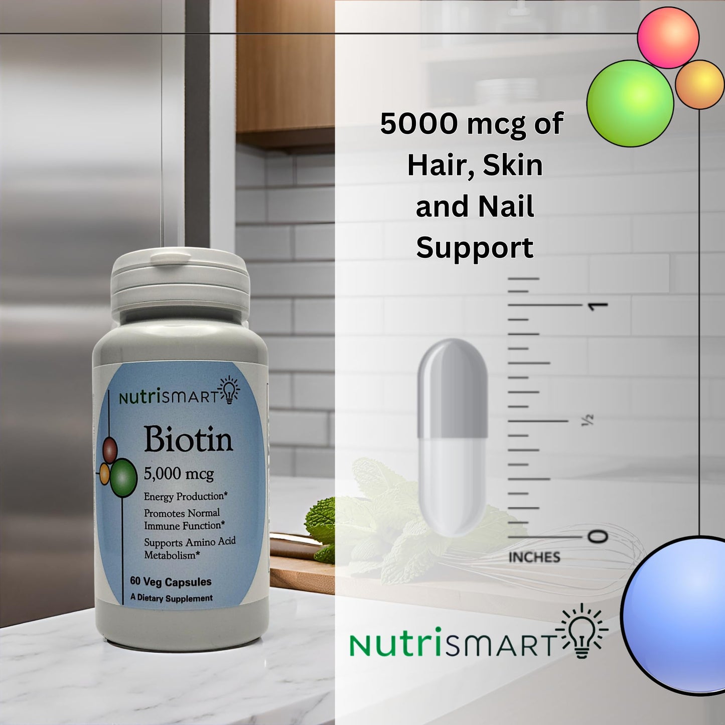 Calidad certificada y libre de GMO suplemento Nutrimart