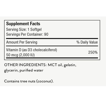 Calidad certificada Nutri-Rich vitamina D3 sin gluten