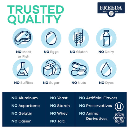 Calidad confiable FREEDA multivitamínico