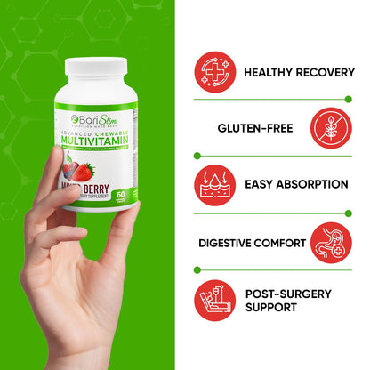 Calidad en multivitamínico BariSlim para post-cirugía