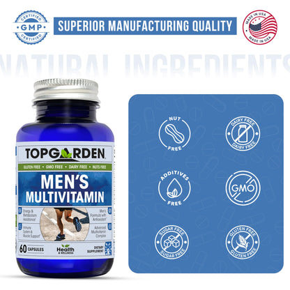 Calidad del multivitamínico TOPGARDEN
