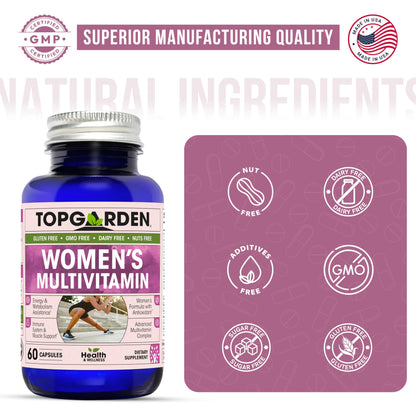 Calidad superior fabricación multivitamínico TOPGARDEN