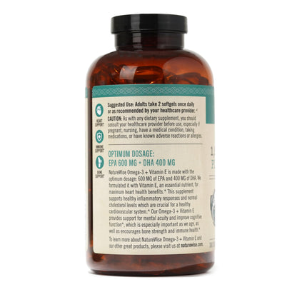 Calidad asegurada suplementos NatureWise fabricados en EE.UU.