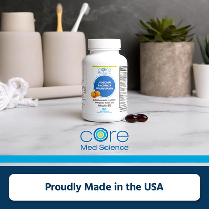 Capacidad multivitamínico Core Med Science 90 softgels