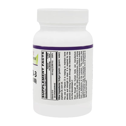 Cápsula blanda BarraticPal Vitamina D3 para adultos vegetarianos